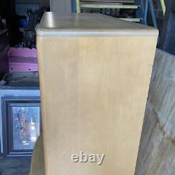 Vintage Heywood Wakefield Cabinet Cupboard mcm 2pc