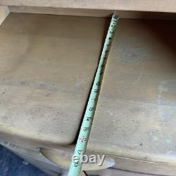 Vintage Heywood Wakefield Cabinet Cupboard mcm 2pc