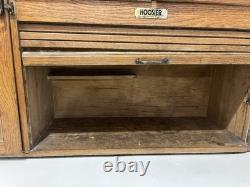 Vintage Hoosier Cabinet with Flour Bin Glass Knobs Kitchen Drawer Pulls