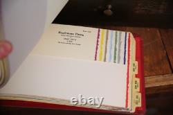 Vintage Industrial file cabinet ledger book holder Salesman Sample antique metal
