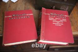 Vintage Industrial file cabinet ledger book holder Salesman Sample antique metal