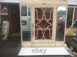 Vintage Keystone Hooser Cabinet Hutch with Mirrors 30s 40s Retro