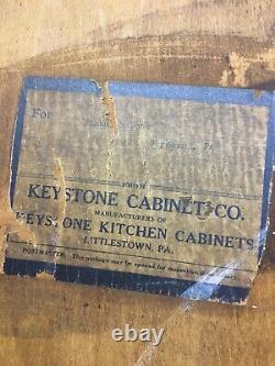Vintage Keystone Kitchen Cabinet