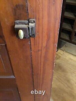 Vintage Kitchen Cabinet Beautiful Patina Solid Fixer Upper LOCAL PICK-UP ONLY