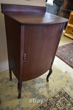 Vintage Larkin Mahogany Music, Record Cabinet, Stand