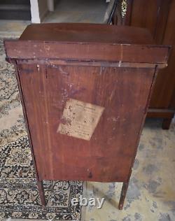 Vintage Larkin Mahogany Music, Record Cabinet, Stand