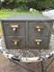 Vintage Library Bureau Sole Makers 4 Drawer Card Catalogue Box