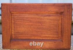 Vintage Library Bureau Sole Makers 4 Drawer Library Card Catalog Beautiful