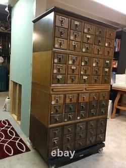 Vintage Library Card Catalog