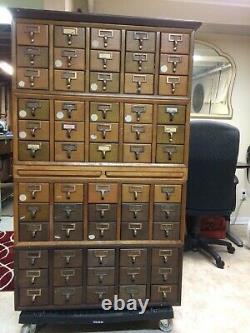 Vintage Library Card Catalog