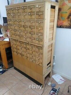 Vintage Library Card Catalog