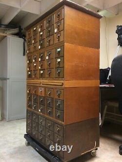 Vintage Library Card Catalog