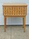 Vintage Maple 15 Drawer Library Card Catalog Cabinet W Floor Stand, Pick Up Only