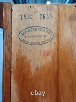 Vintage Mastercraft SJ Bailey And Sons 6 Gun Cabinet