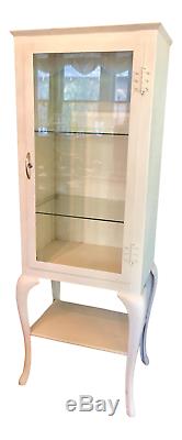 Vintage Metal Medical Cabinet Or Dental Cabinet