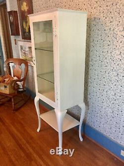 Vintage Metal Medical Cabinet Or Dental Cabinet