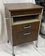 Vintage Mid-century Hill-rom Rolling Medical Cabinet Utility Cart Table