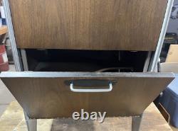 Vintage Mid-Century Hill-Rom Rolling Medical Cabinet Utility Cart Table