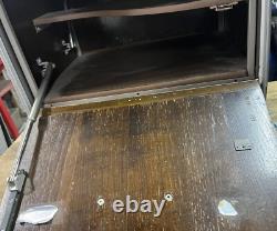 Vintage Mid-Century Hill-Rom Rolling Medical Cabinet Utility Cart Table