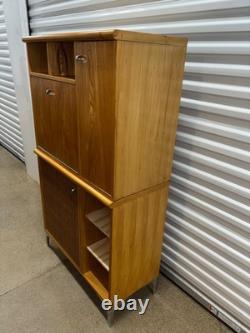 Vintage Mid Century Modern Secretarial Cabinet by Founders