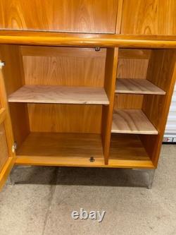 Vintage Mid Century Modern Secretarial Cabinet by Founders