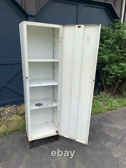 Vintage Mid Century Steel Cabinet Walter's Mfg Industrial Metal Kitchen Pantry