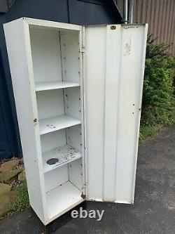 Vintage Mid Century Steel Cabinet Walter's Mfg Industrial Metal Kitchen Pantry