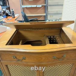 Vintage Motorola Drexel SK35W Record Player Console (Empty)