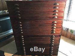 Vintage Oak Cabinet Blueprint Files