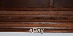 Vintage Oak & Walnut Display Cabinet FREE Delivery PL2501