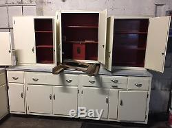 Vintage Original HOOSIER Made Kitchen Cabinets (Tops, Bases, Island)