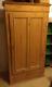 Vintage Pine Farmer's Cabinet Closet With Drawer