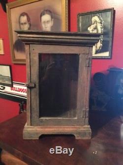 Vintage Primitive 1800's Small Southern Pine Cabinet