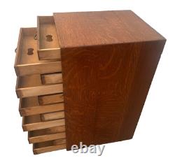 Vintage Printers Artist File Cabinet Twelve drawers Chest Photography Storage