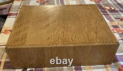 Vintage Quarter Sawn Oak 2 Drawer Index Card File Cabinet Dovetailed