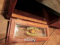 Vintage RARE 1930's Barbershop Antiseptic Sterilizer Storage Cabinet, Paidar Co