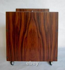 Vintage Rosewood Record Magazine Rack Rolf Hesland for Bruksbo Norway