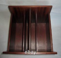 Vintage Rosewood Record Magazine Rack Rolf Hesland for Bruksbo Norway