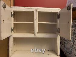 Vintage Sellers Salesman Sample / Children's Hoosier Kitchen Cabinet / Hutch