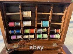 Vintage Sewing Cabinet By Caswell Runyon Co. 16x12x24
