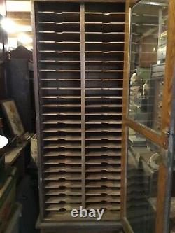 Vintage Sheet Music Cabinet- Storage Cabinet-Potential Gun Cabinet