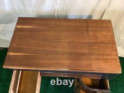 Vintage Singer Art Deco Cabinet, Waterfall