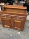 Vintage Solid Wood Dry Sink Early American Farmhouse Style