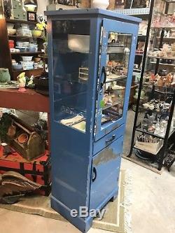 Vintage Steel Medical Cabinet