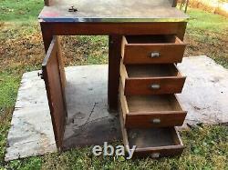 Vintage Step-back Kitchen Cabinet-Solid Wood-Beautiful Patina