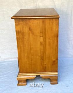 Vintage Taylor Jamestown Solid Maple Nightstand Rare