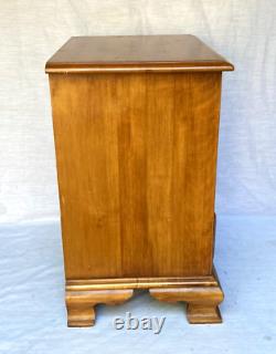 Vintage Taylor Jamestown Solid Maple Nightstand Rare