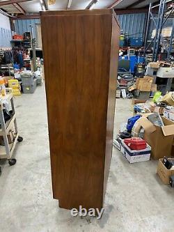 Vintage Walnut Library Card Catalog Cabinet