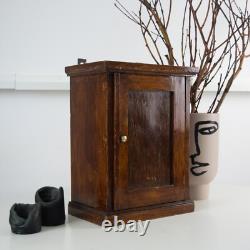 Vintage Wood Medicine Cabinet. Bath Wall Cabinet. Vintage Wall Bar Cabinet
