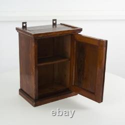 Vintage Wood Medicine Cabinet. Bath Wall Cabinet. Vintage Wall Bar Cabinet
